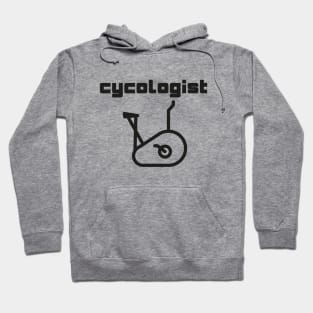 cycologist with a gym training bike Hoodie